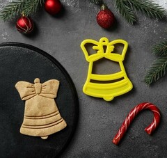 Форма для вырезки теста «Колокольчик»