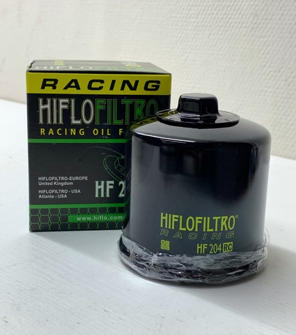 Масляный фильтр Hiflofiltro HF204RC (с гайкой)