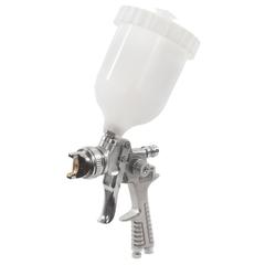 Краскопульт пневматический QUATTRO ELEMENTI с верхним бачком 600 мл, сопло 1,4 мм, HVLP, р (770-841)