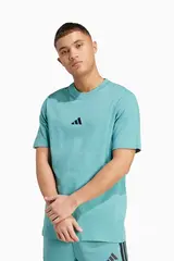 Футболка adidas Essentials Small Logo Single - синий