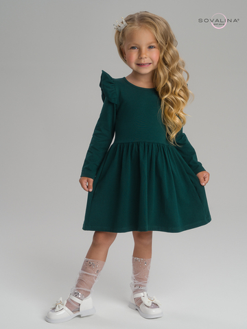 Платье Фея изумруд