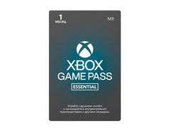 Карта оплаты Xbox Game Pass Essential на 1 месяц [Цифровая версия] (MX) (для ПК, цифровой код доступа)