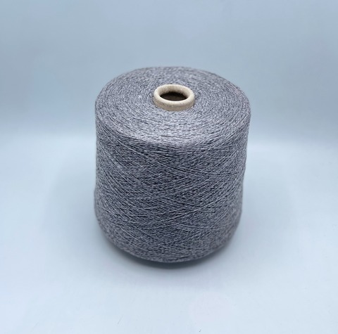 Loro Piana, Academy 2/27 1350м, 50%Кашемир, 50%Шелк, Серое,мулине(746), 37167