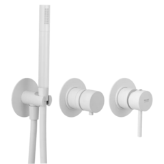 Remer X97D2PWBBO Смеситель для душа Remer X Style X97D2PWBBO, белый матовый фото