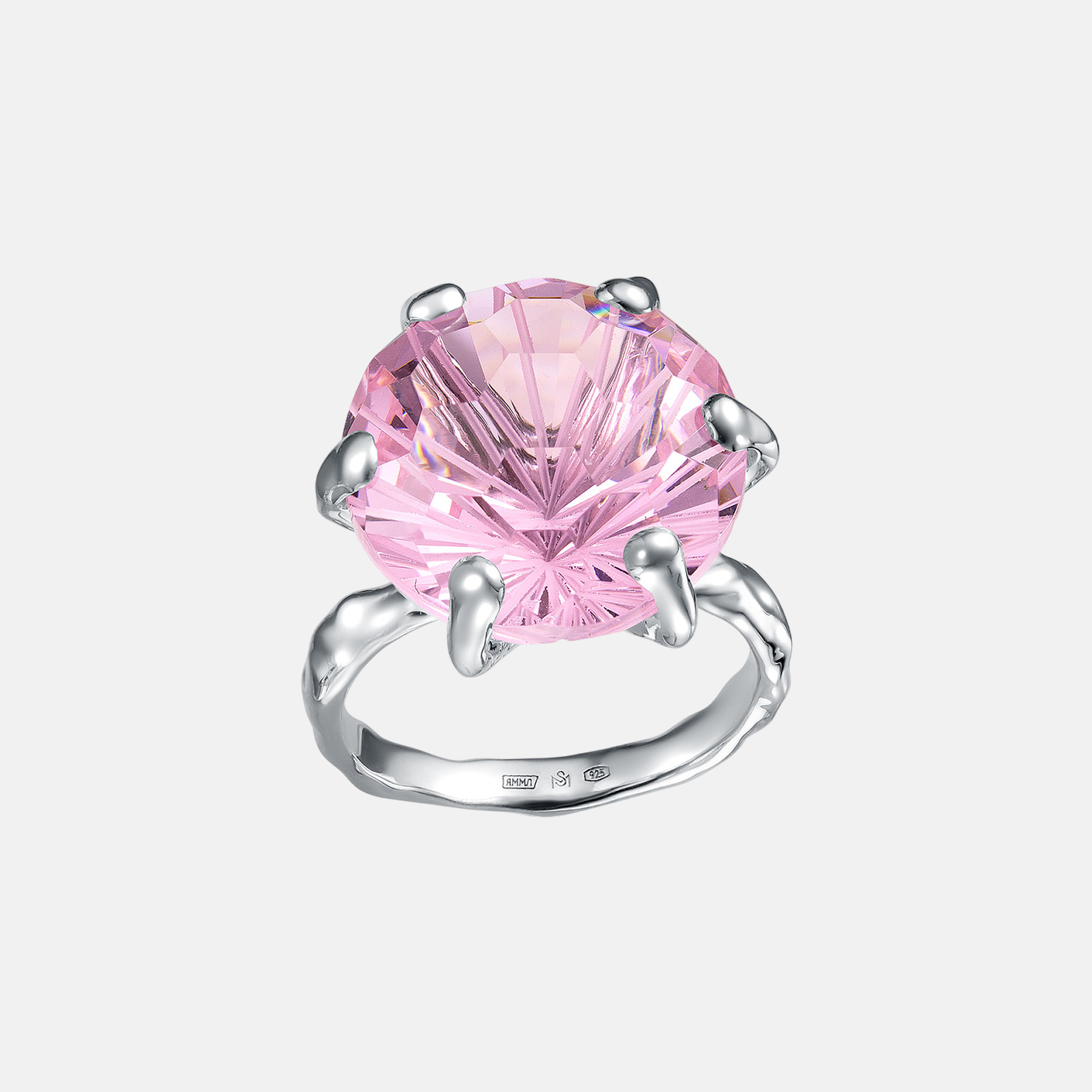 Кольцо Фацелия Розовая