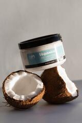 Bio World Veganica Скраб-суфле кокосовый для тела, 350 г