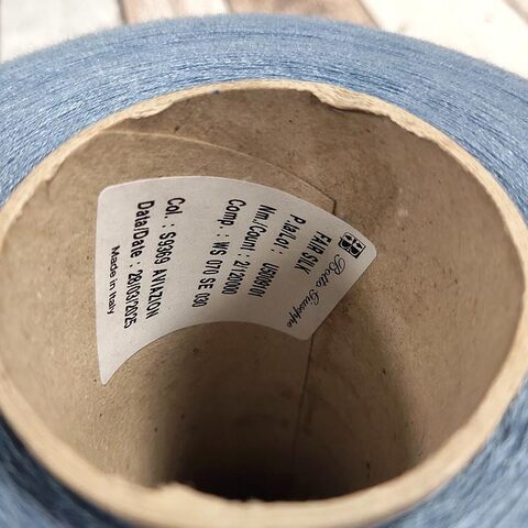 Кашемир с шелком (30%) FAIR SILK 2/120 серо-голубой