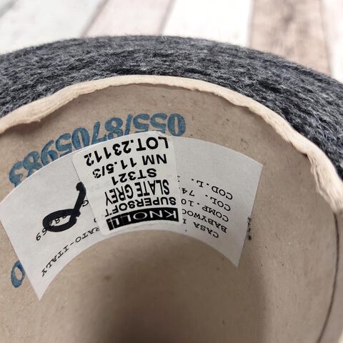 Шетланд 100% KNOLL SUPERSOFT 11,5/3 серый меланж