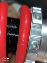 Амортизатор 280 мм для Yamaha XJ6 S/N Diversion 2009-2015 / Красный / УЦЕНКА