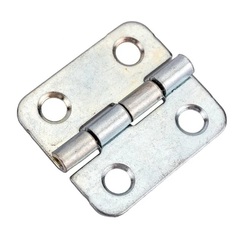 Петля карточная оцинкованная, 22х24мм 2шт. (Россия) 70-0-637