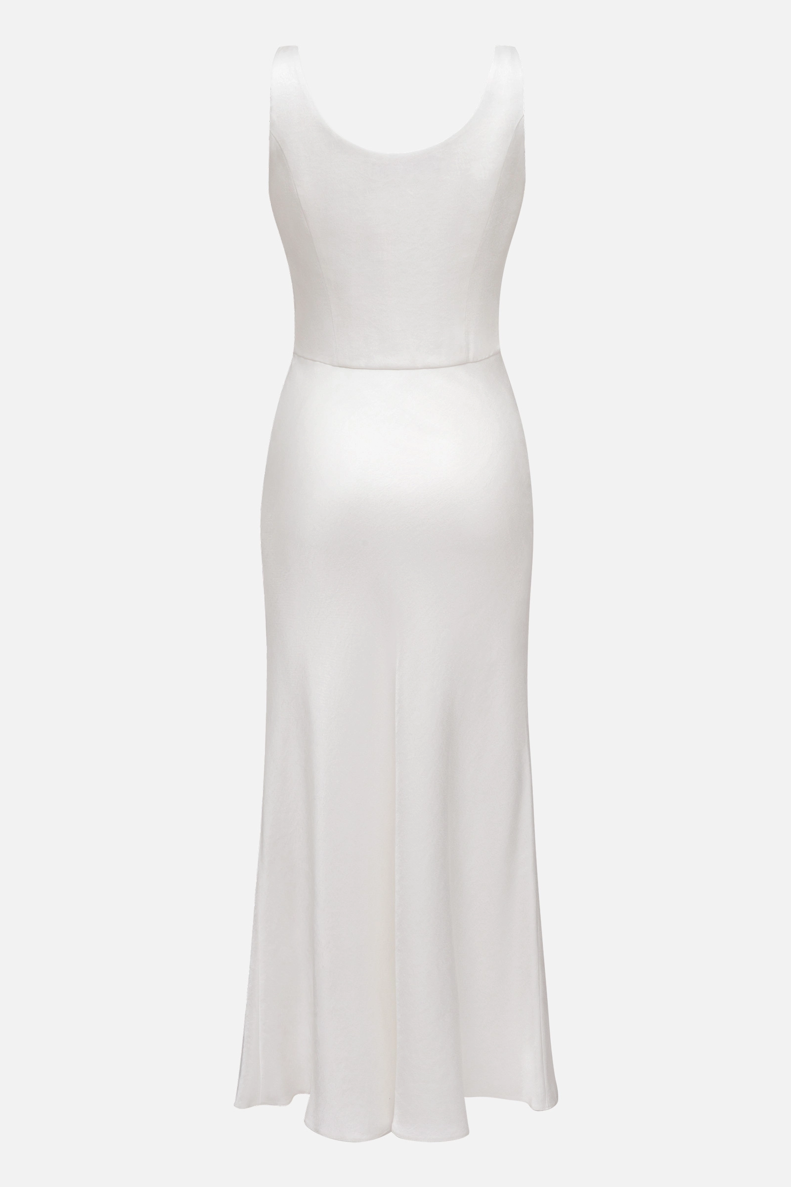 Платье с фигурным лифом