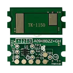 Чип TK-1150 для Kyocera M2135dn, M2635dn, M2735dw. Ресурс 3000 стр.