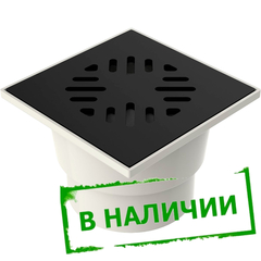 ТП-104P Трап вертикальный с чугунной решеткой Ду110 101200162