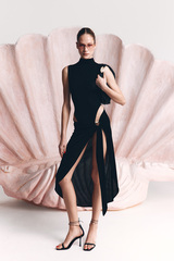 Босоножки на высоком каблуке Ekonika х Lavarice Чёрный