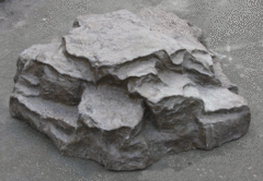 Искусственный камень Люкс на люк D90/30 - Серый