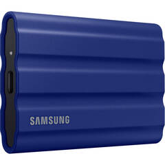 Внешний SSD Samsung 2TB T7 Shield Portable SSD (Blue) защищенный синий