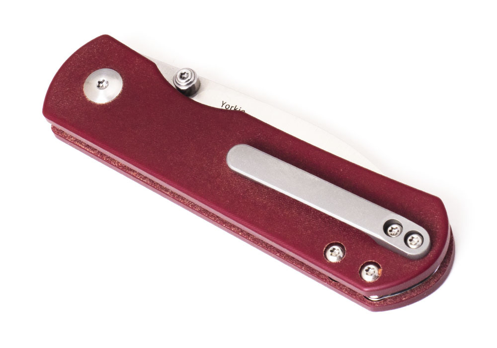 Нож Kizer Yorkie M390 Red Micarta