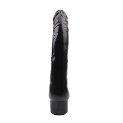 Черный вибратор-реалистик Vibe Cock - 22,5 см. - 