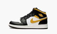 Air Jordan 1 Mid GS "White Pollen Black"