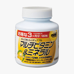 Мультивитамины и минералы со вкусом манго (Multivitamins, Minerals), ORIHIRO (Япония)