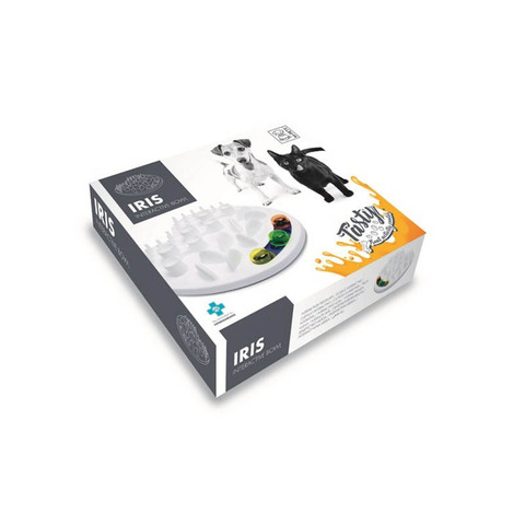 Интерактивная миска M-PETS  TASTY IRIS (Ирис) для кошек и собак,500 мл