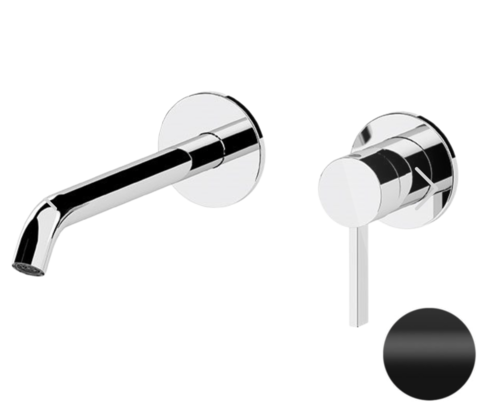 Remer MC15PNO Смеситель для раковины Metrica MC15PNO, черный матовый, шт