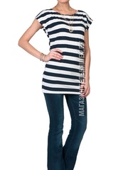 Морской стиль - Магазин тельняшек.ру 8-800-700-93-18Тельняшка-туника с широкой полосой в Магазине тельняшек