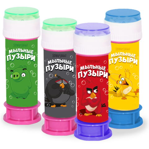 Мыльные пузыри Angry Birds, 50 мл