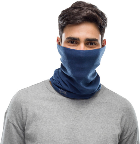 Картинка бандана-труба Buff Thermonet Solid Ensign Blue - 4