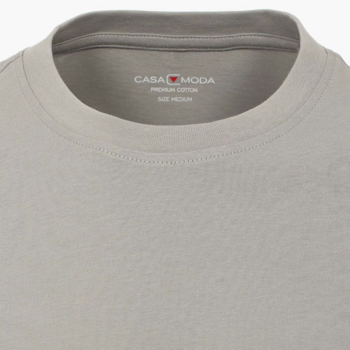 Футболка Casamoda 004200-709 цвет Светло-серый, короткий рукав