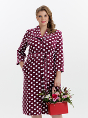 4006 Халат на пуговицах