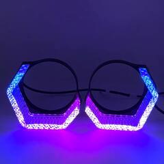 Ангельские глазки I8-V30-RGB 3.0" плоский RGB + поворотник