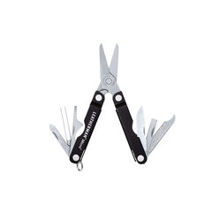 Мультитул-брелок Leatherman Micra Black, 10 функций, цвет чёрный (64320181N) | Multitool-Leatherman.Ru
