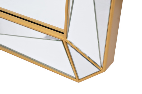 Зеркало декоративное 160х60см Garda Decor с фактурной зеркальной отделкой