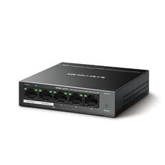 Коммутатор 5-Port Gigabit Desktop Switch with  4-Port PoE+ PORT: 4? Gigabit PoE+ Ports, 1? Gigabit Non-PoE Port SPEC: Compatible with 802.3af/at PDs, 65 W PoE Power, Desktop Steel Case, Wall Mounting FEATURE: Extend Mode for 250m PoE Transmitting, Pr