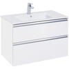 Roca A857399806 THE GAP модуль для раковины 800 мм 785x453x515 мм, с 2 ящиками, белый глянец