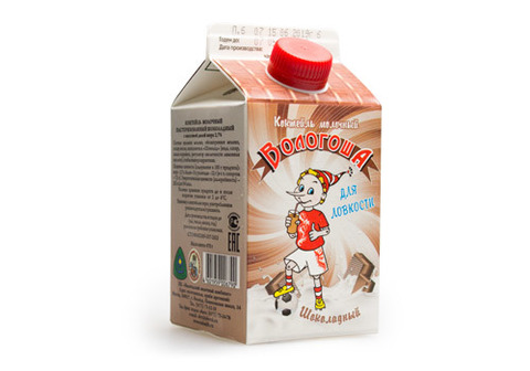 Коктейль молочный Вологоша  шоколадный, 470г