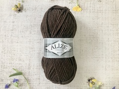 Пряжа ALIZE "Superlana maxi" 26 коричневый