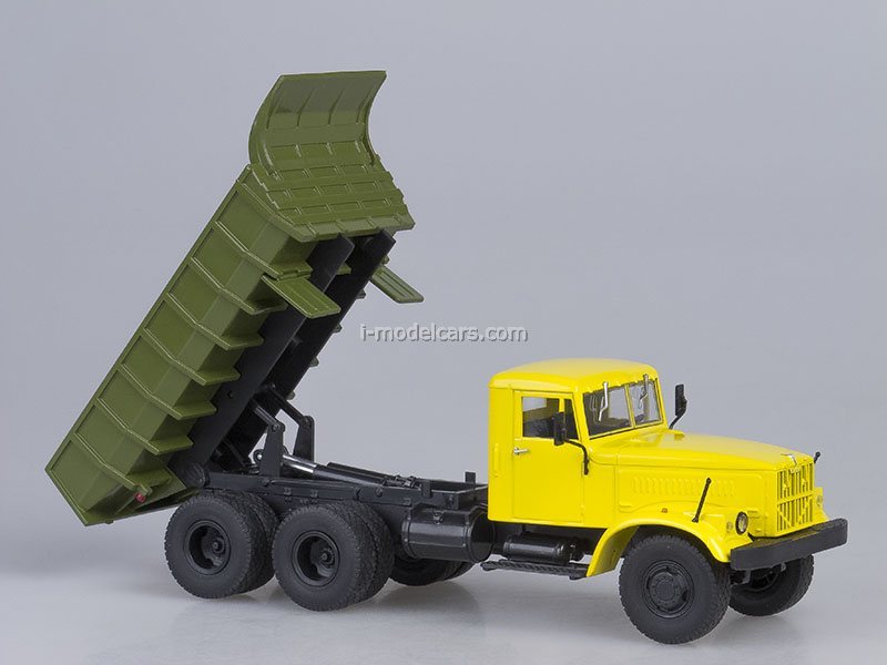 MODEL CARS KRAZ-256B1 dump truck 1:43 DeAgostini Auto MODEL CARS KRAZ-256B1 dump truck 1:43 DeAgostini Auto