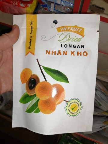 Лонган сушеный Vn Fruit - 100 гр.