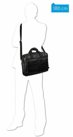 Сумка Piquadro Modus, чёрный, кожа натуральная (CA2849MO/N)