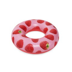 Надувной круг для плавания Scentsational Raspberry 119 см, Bestway 36231, с ароматом малины