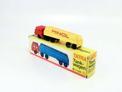 Tatra 813 tankwagen Minol 12508 VEB Modell-Konstrukt TT 1:120