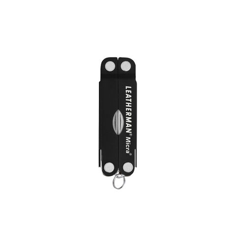 Мультитул-брелок Leatherman Micra Black, 10 функций, цвет чёрный (64320181N) | купить в официальном интернет-магазине Multitool-Leatherman.Ru