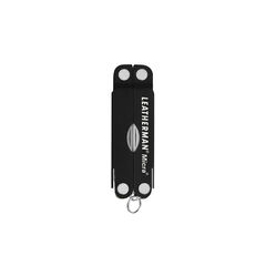 Мультитул-брелок Leatherman Micra Black, 10 функций, цвет чёрный (64320181N) | купить в официальном интернет-магазине Multitool-Leatherman.Ru