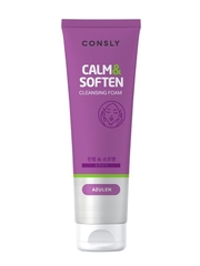 Consly Пенка успокаивающая с азуленом - Azulene cleansing foam calm & soften, 120мл, шт