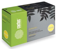 Картридж лазерный Cactus CS-PH6180Y 113R00725 желтый (6000стр.) для Xerox Phaser 6180/6180mfp