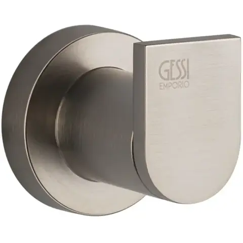 Gessi 38921#149 Gessi Emporio accessories Крючок настенный, цвет: Finox Brushed Nickel