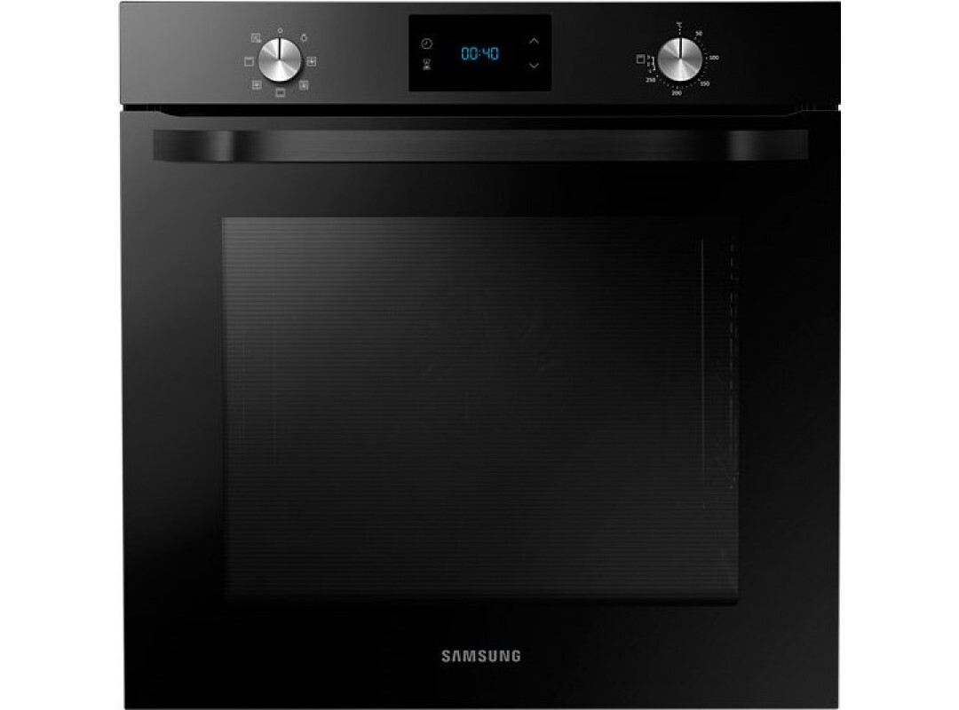 Духовой шкаф электрич. Samsung nv68r5540cb/WT (68л, гриль, конвекция) Black