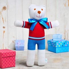 Вязаная кукла Мишка Умка, Фрея